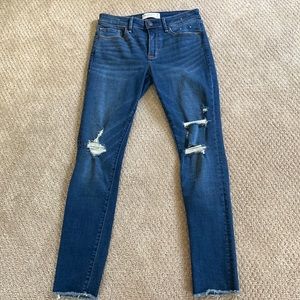 Abercrombie size 2 dark wash jeans